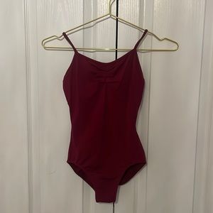 Burgundy Dance Leotard